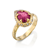 Mini Mystic spell Ring- Pink Tourmaline