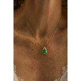Mystic Eden Necklace- Emerald