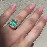 OOAK Lagoon Tourmaline Ring