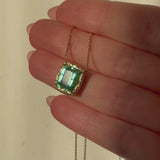 OOAK Lagoon Tourmaline Necklace