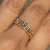 Milky Way Baguette Diamond Ring