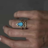 Mystic Eden Ring-  Labradorite