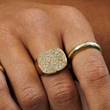 Stardust signet Ring