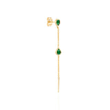 Twilight Earring- Emerald