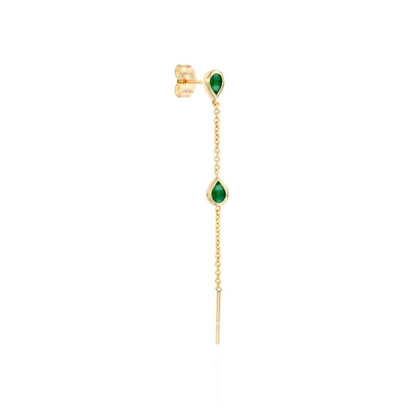 Twilight Earring- Emerald