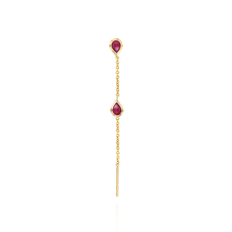 Twilight Earring- Ruby