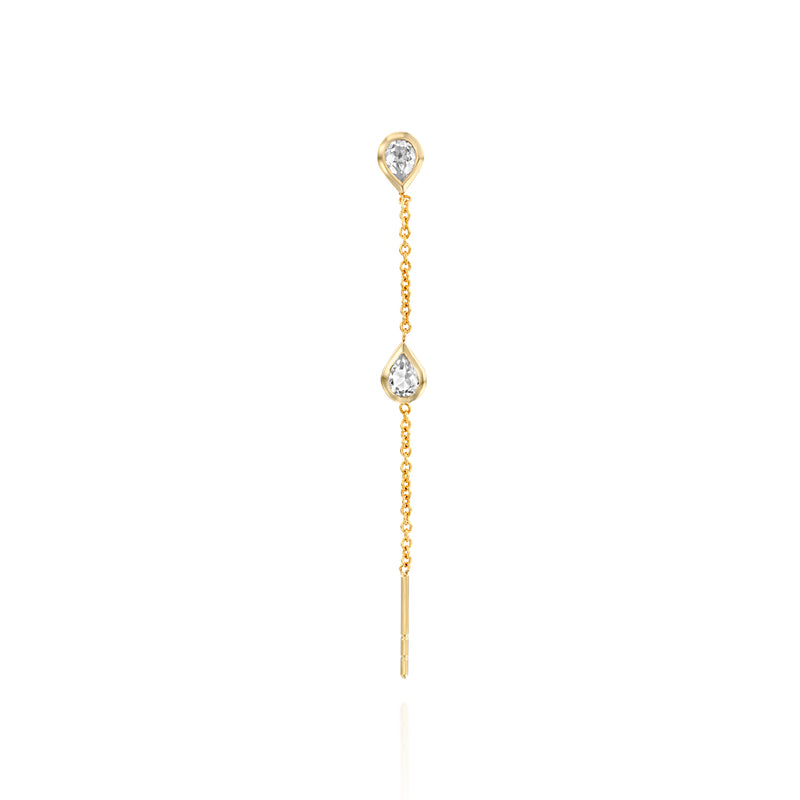 Twilight
 Earring - white Topaz