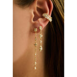 Waterfall Earrings - Diamond