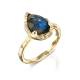 Gold Eden Ring - Labradorite - Danielle Gerber Freedom Jewelry