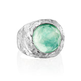 Theia Ring - Green Fluorite - Danielle Gerber Freedom Jewelry