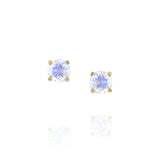 Big Moonstone studs - Danielle Gerber Freedom Jewelry