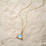 Hecate Necklace - Labradorite & Moonstone - Danielle Gerber Freedom Jewelry