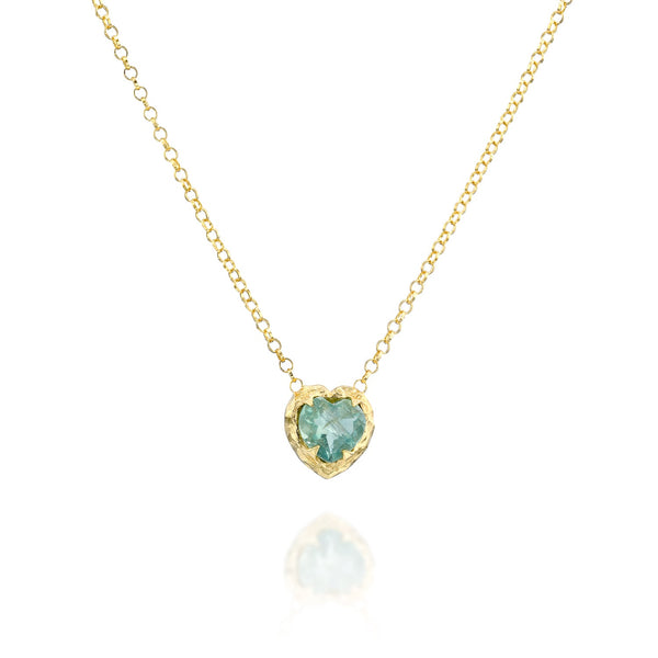 Baby Inanna Necklace & Green Fluorite - Danielle Gerber Freedom Jewelry