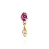 Shakti Earring & Pink Tourmaline  - one of a kind - Danielle Gerber Freedom Jewelry