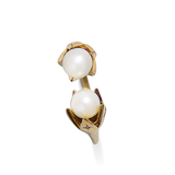 Lotus Pearls Ring - Gold - Danielle Gerber Freedom Jewelry