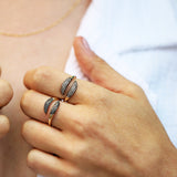 Tails Ring - Champagne - Danielle Gerber Freedom Jewelry