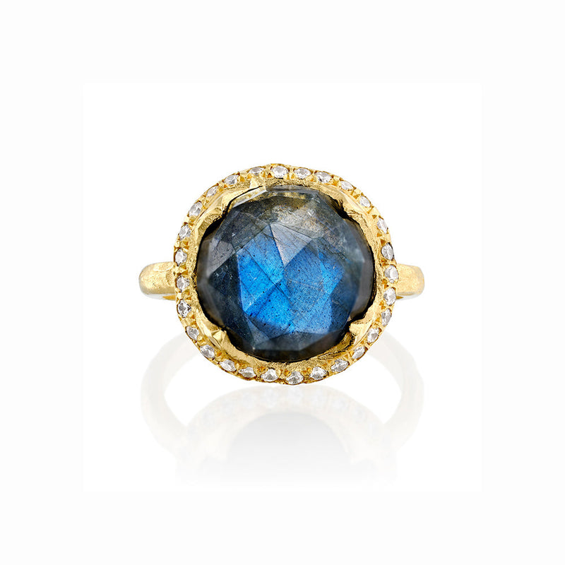 Lilith ring - Labradorite - Danielle Gerber Freedom Jewelry